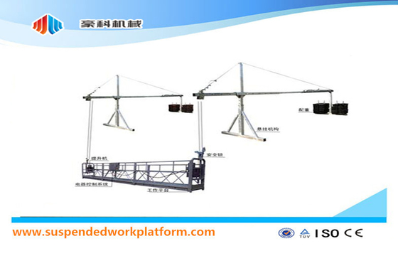 ZLP1000 8 - 10 m/cofre forte mínimo suspenderam a plataforma de Woking para a construção civil e a manutenção