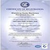 China Shandong Haoke Machinery Equipment Co., Ltd. Certificações