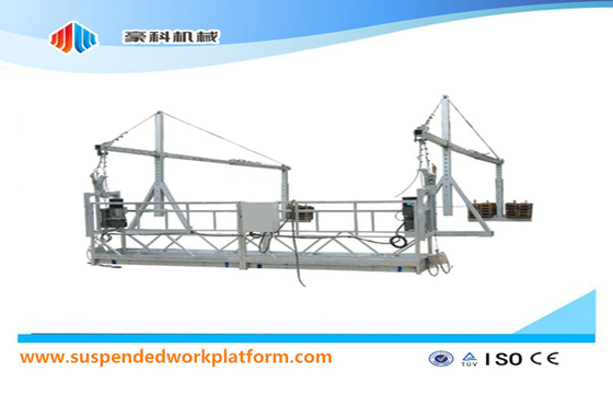 Plataforma suspendida provisória liga de aço/de alumínio para a construção alta da elevação